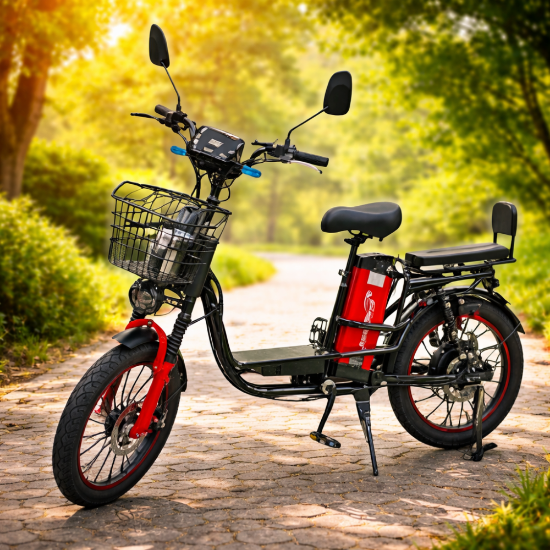 صورة ‍♂️⚡ دراجة كهربائية احترافية –